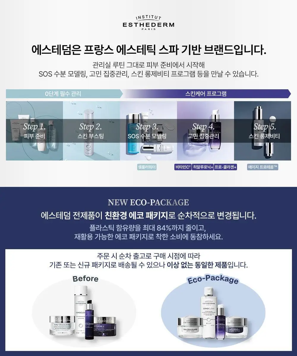 [올리브영 단독기획]에스테덤 인텐시브 프로 콜라겐 세럼 30ml 기획(+젠틀 딥포어15ml+프로콜라겐 크림 5ml*2) 상세페이지 5
